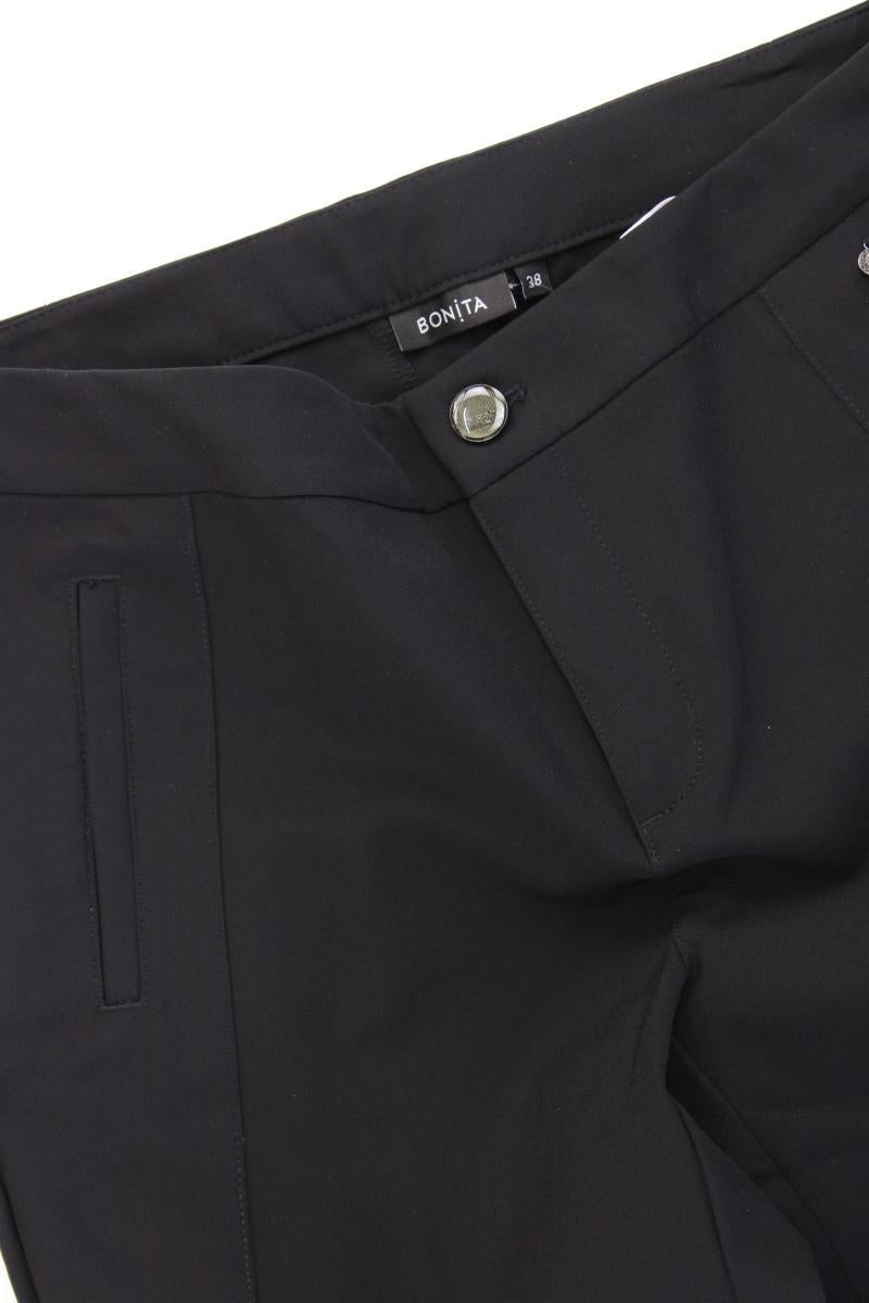 Bonita Stretchhose Gr. 38 neuwertig schwarz aus Polyamid
