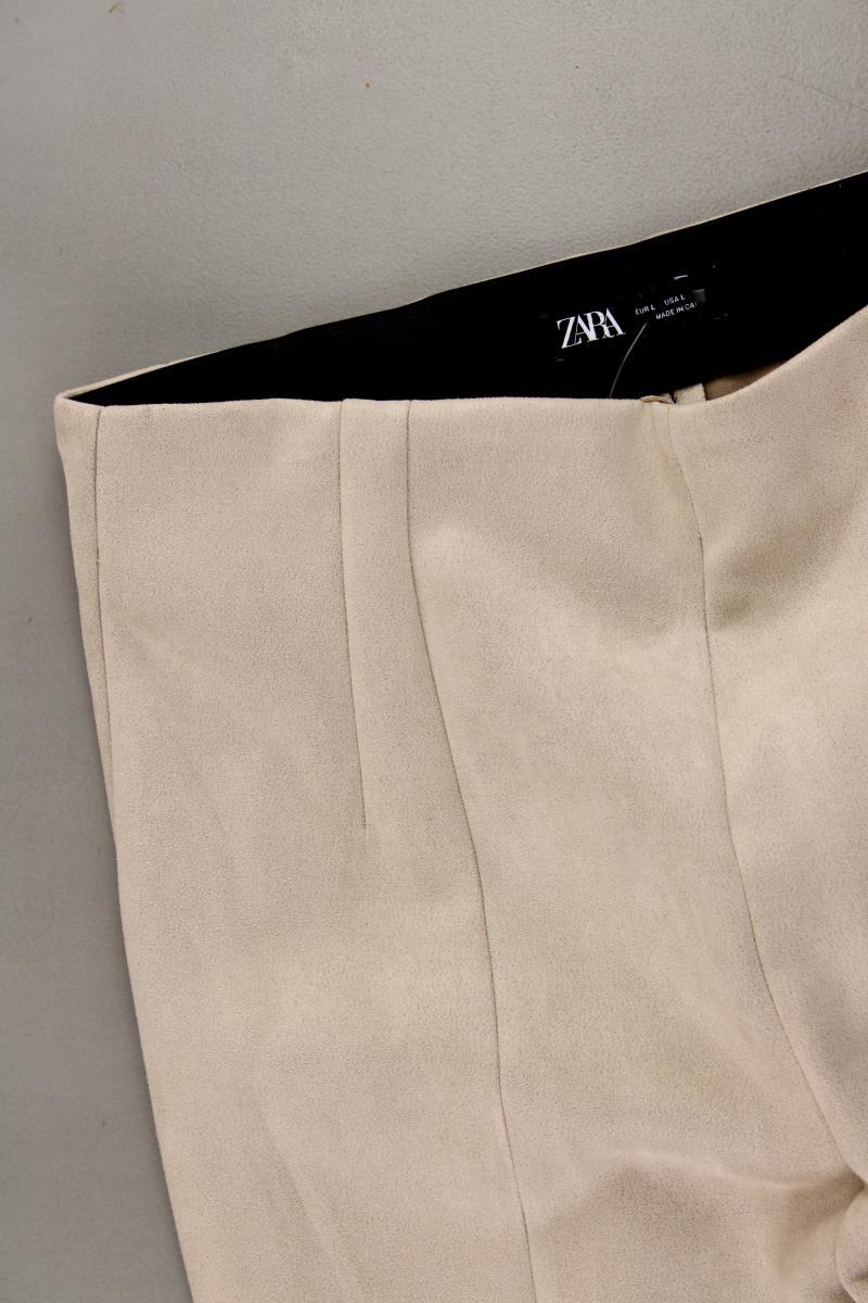 Zara Leggings Gr. L creme aus Polyester