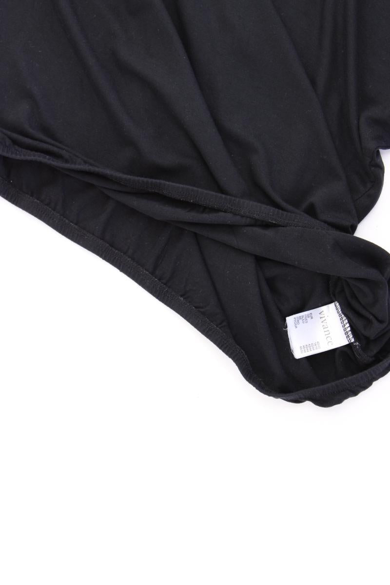 Vivance T-Shirt Gr. 40/42 Kurzarm schwarz aus Viskose