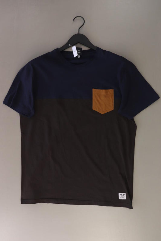 Iriedaily T-Shirt für Herren Gr. XL Kurzarm braun aus Baumwolle