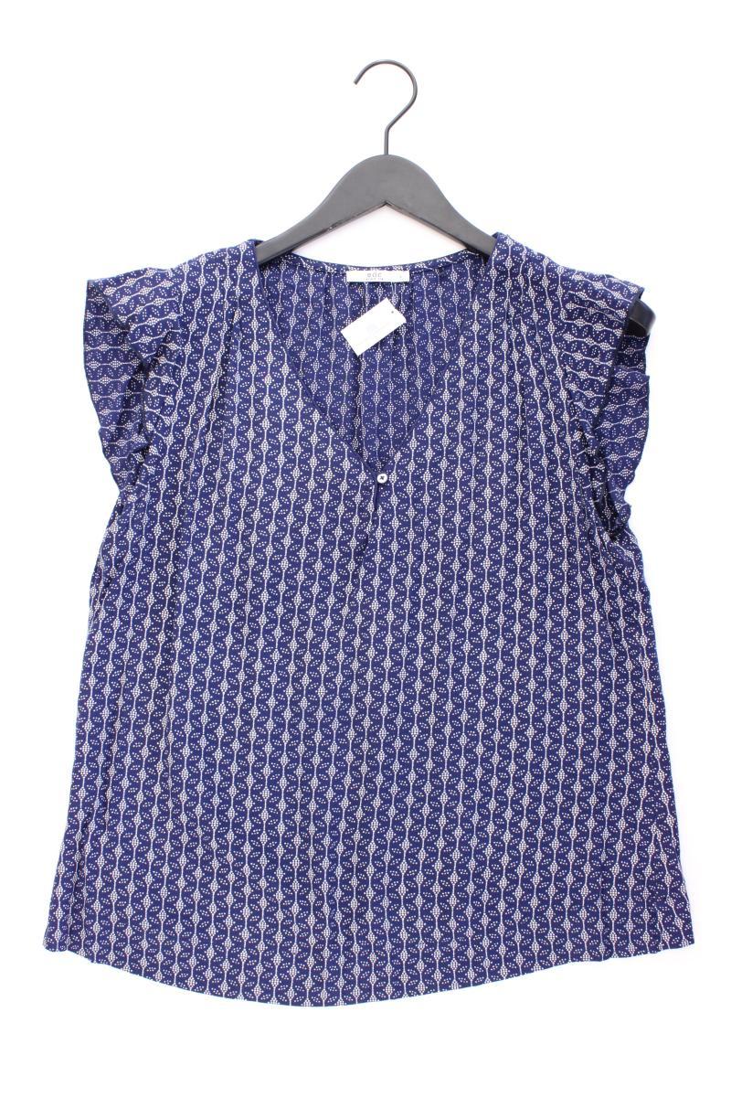 edc by Esprit Kurzarmbluse Gr. L blau