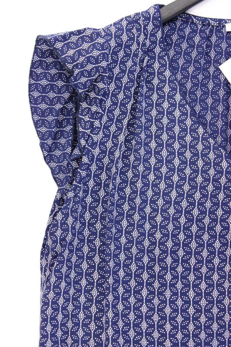 edc by Esprit Kurzarmbluse Gr. L blau