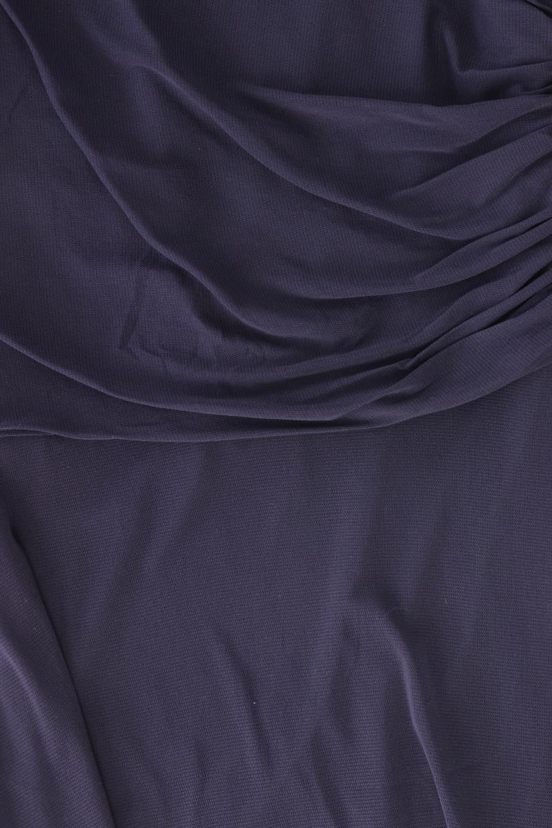 Esprit Abendkleid Gr. XL Ärmellos blau aus Polyamid