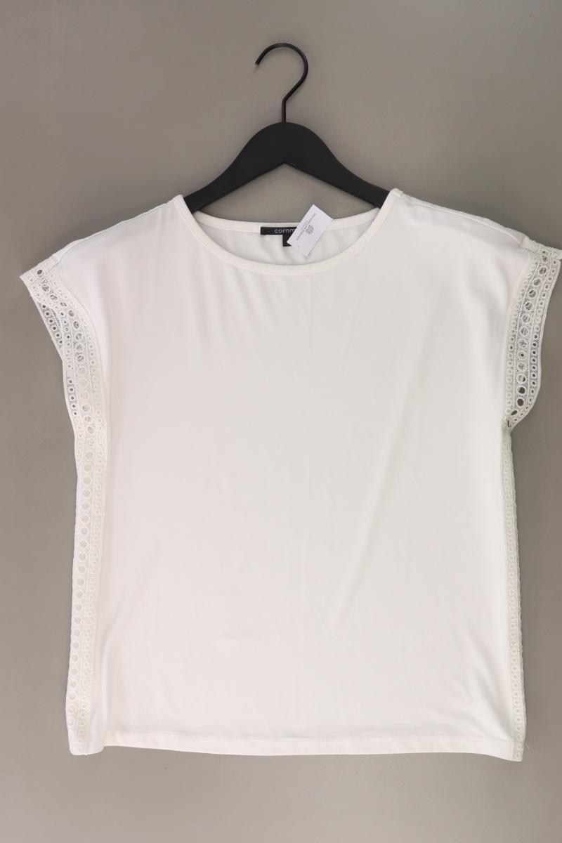 comma, T-Shirt Gr. 38 Kurzarm weiß