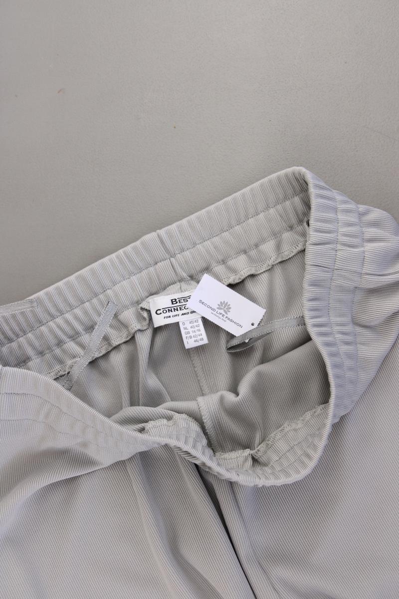 Best Connections Stretchhose Gr. 40/42 neuwertig grau aus Polyester