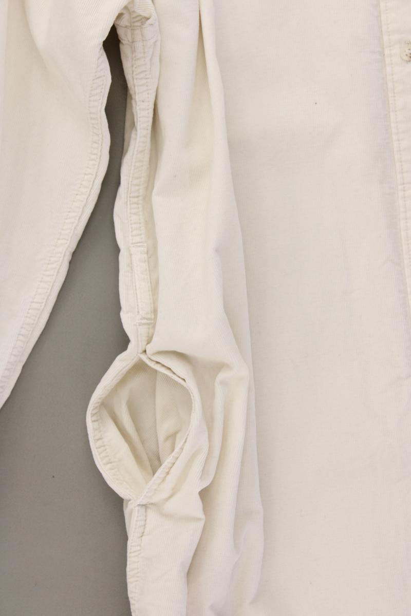 Uniqlo Langarmkleid Gr. M creme aus Baumwolle