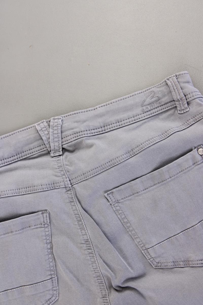 Bonita Five-Pocket-Hose Gr. 40 grau aus Baumwolle