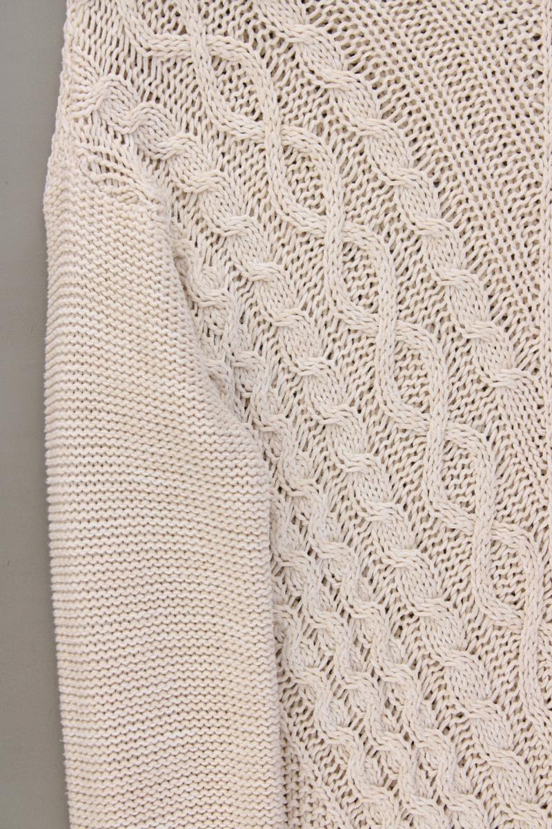 Tom Tailor (Denim) Grobstrickpullover Gr. M creme aus Baumwolle