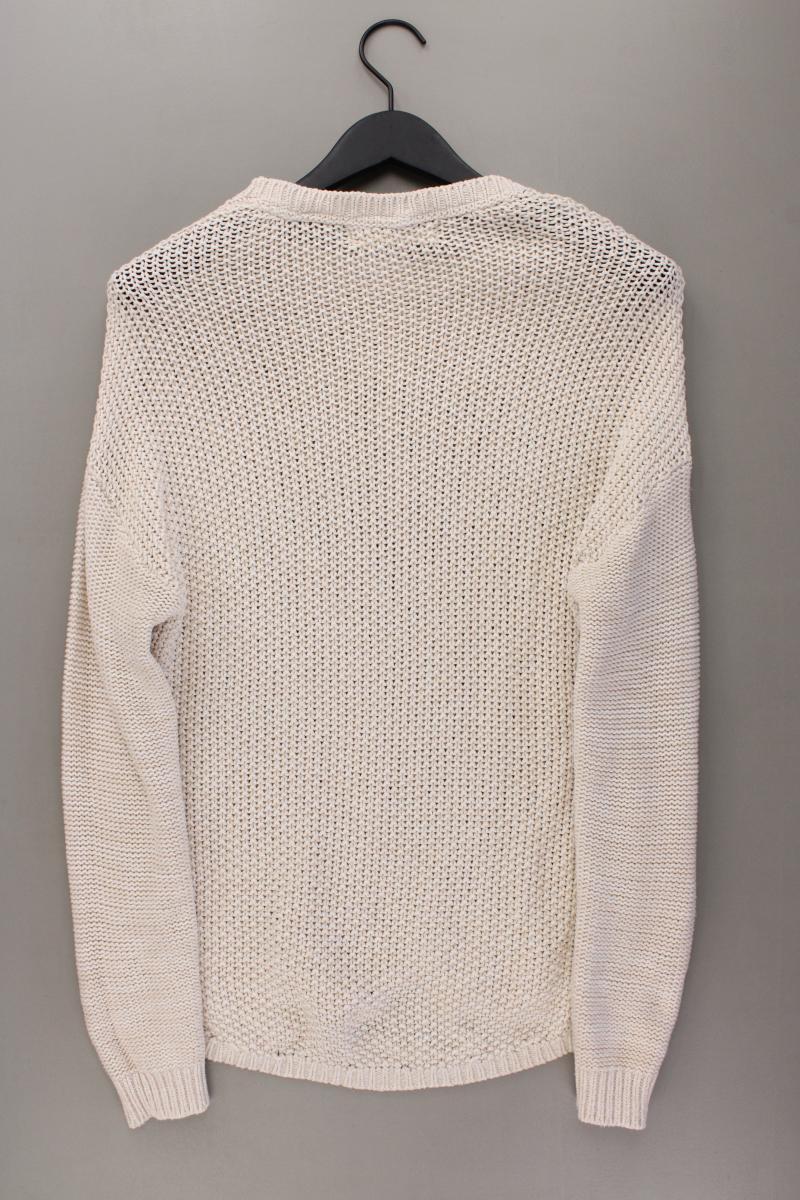 Tom Tailor (Denim) Grobstrickpullover Gr. M creme aus Baumwolle