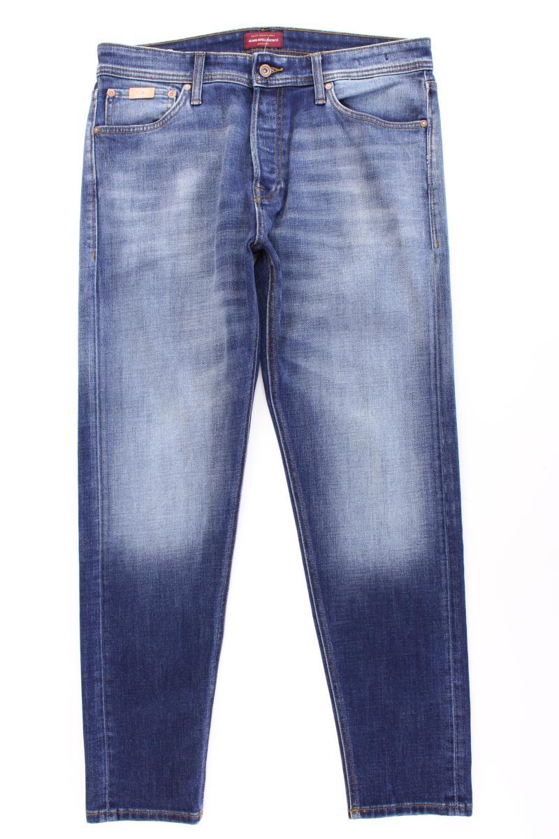 Jack & Jones Straight Jeans für Herren Gr. W33/L32 Modell Erik blau