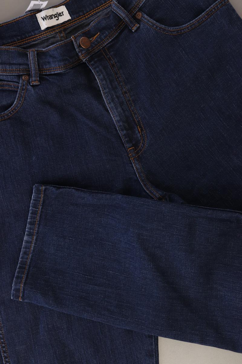 Wrangler Straight Jeans für Herren Gr. W36/L32 blau aus Baumwolle