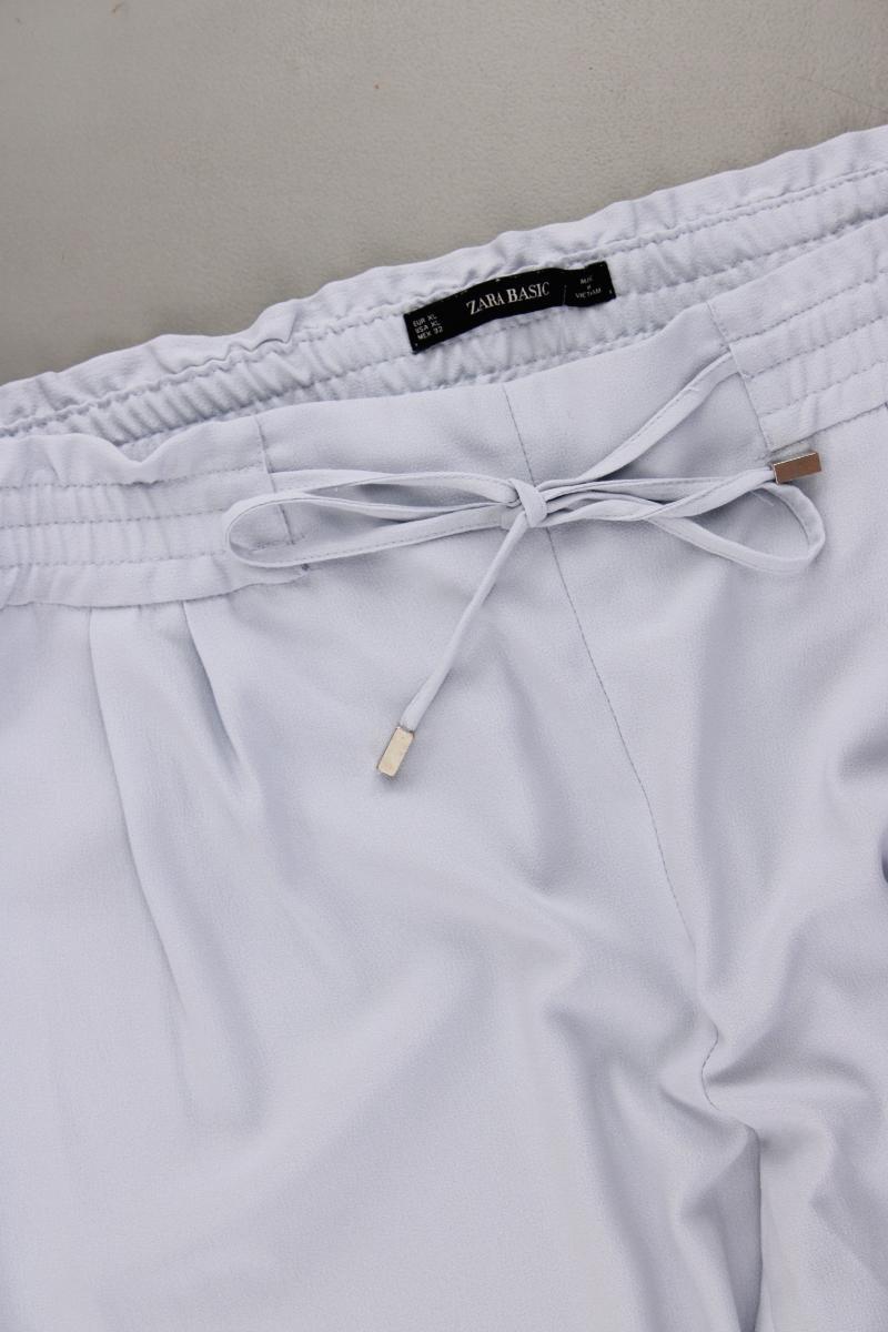Zara Stoffhose Gr. XL blau aus Polyester