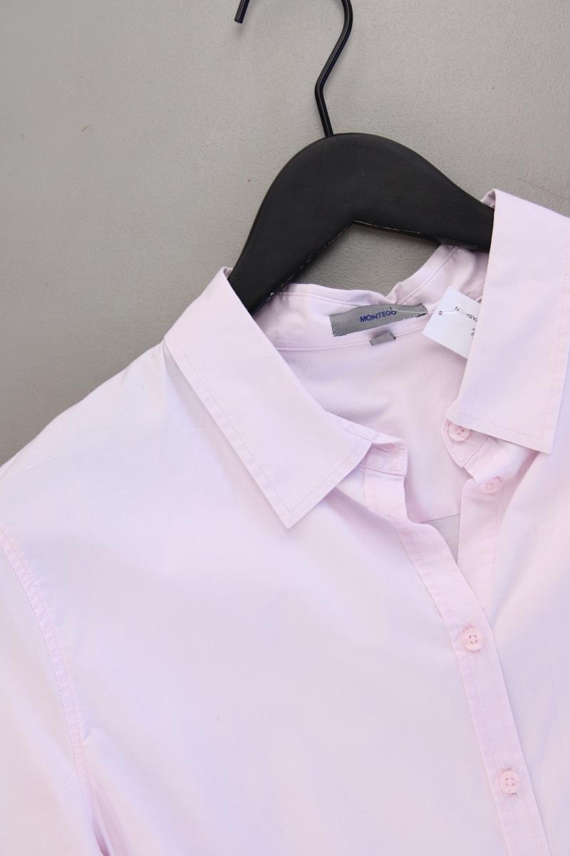 Montego Kurzarmbluse Gr. 46 rosa