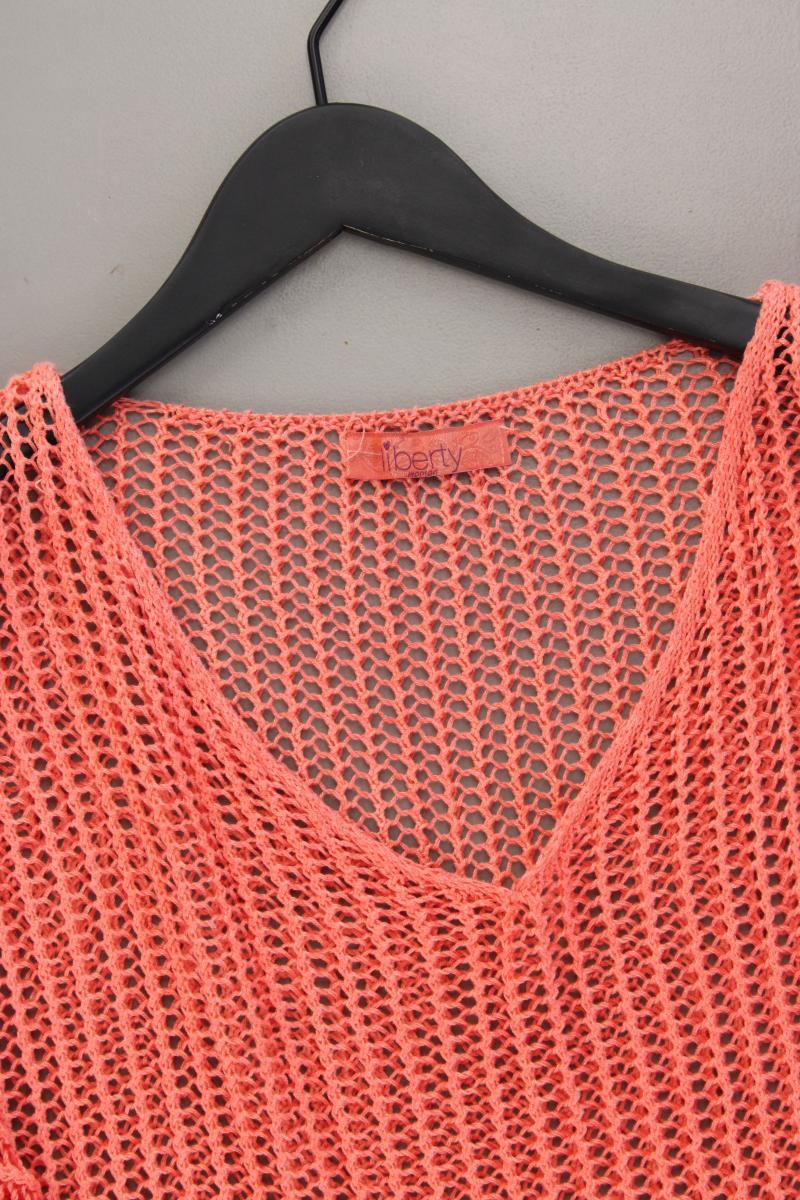 Liberty Kurzarmpullover Gr. OneSize orange aus Polyester