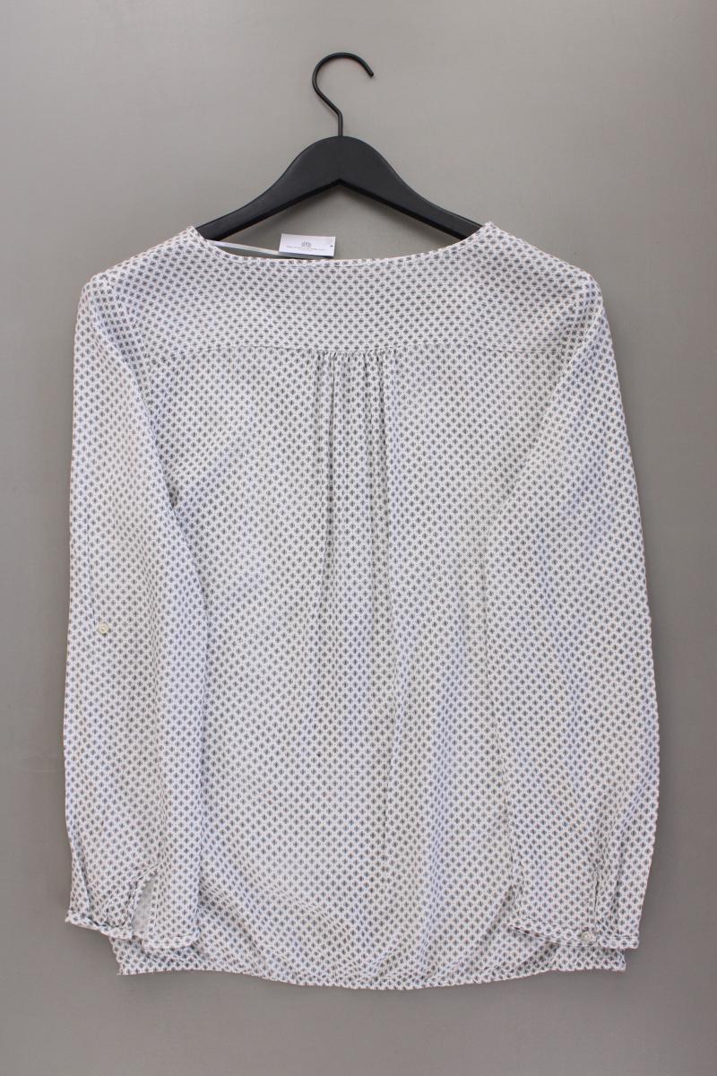 Esprit Langarmbluse Gr. 40 grau aus Viskose