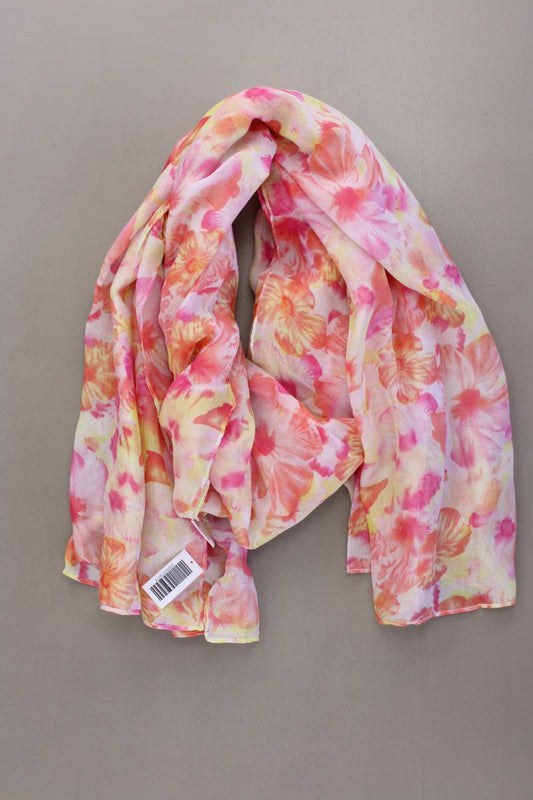Tuch mit Blumenmuster rosa aus Polyester