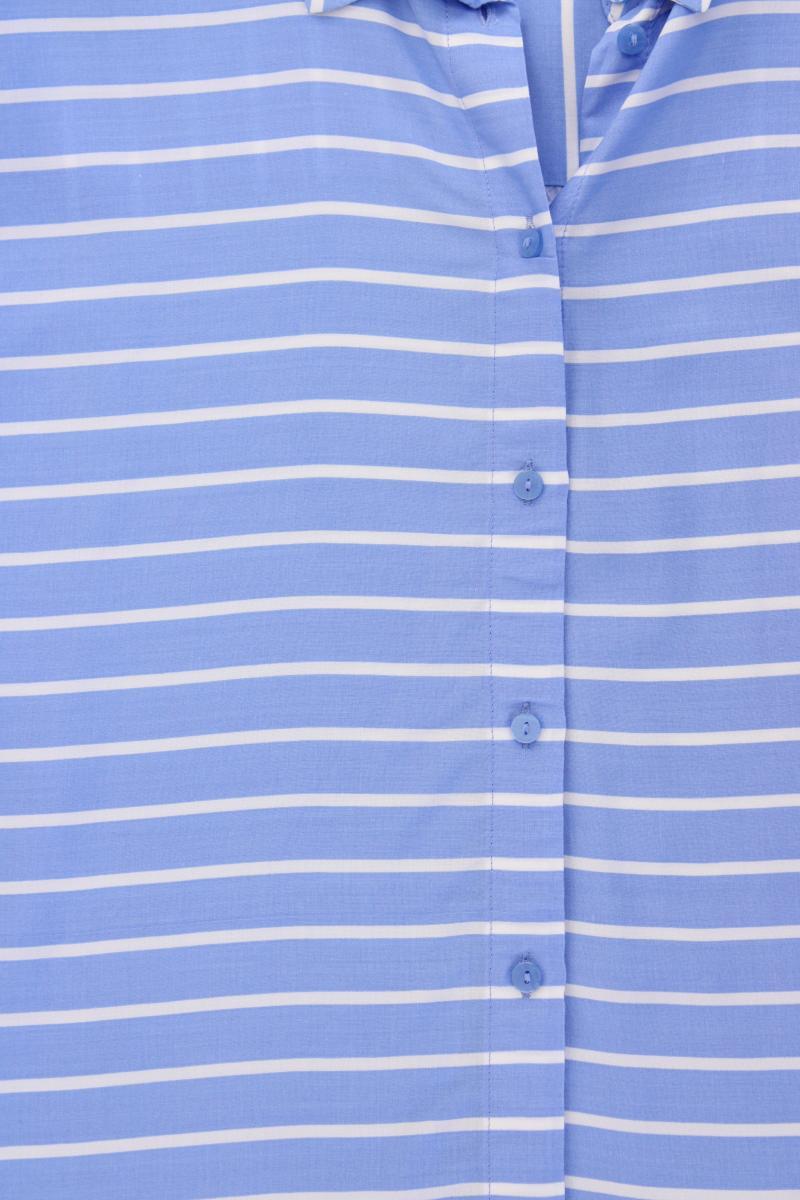 Tom Tailor Kurzarmbluse Gr. 40 gestreift neuwertig blau