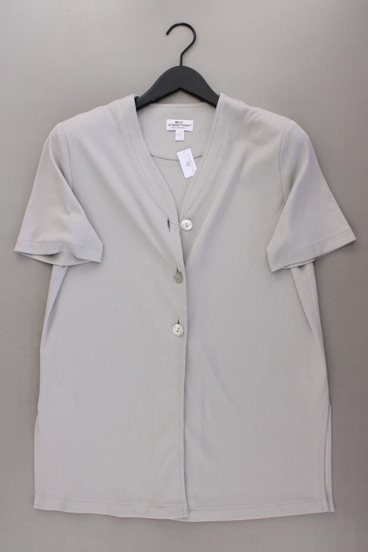 Best Connections Vintage Shirt Gr. 40/42 Kurzarm grau aus Polyester