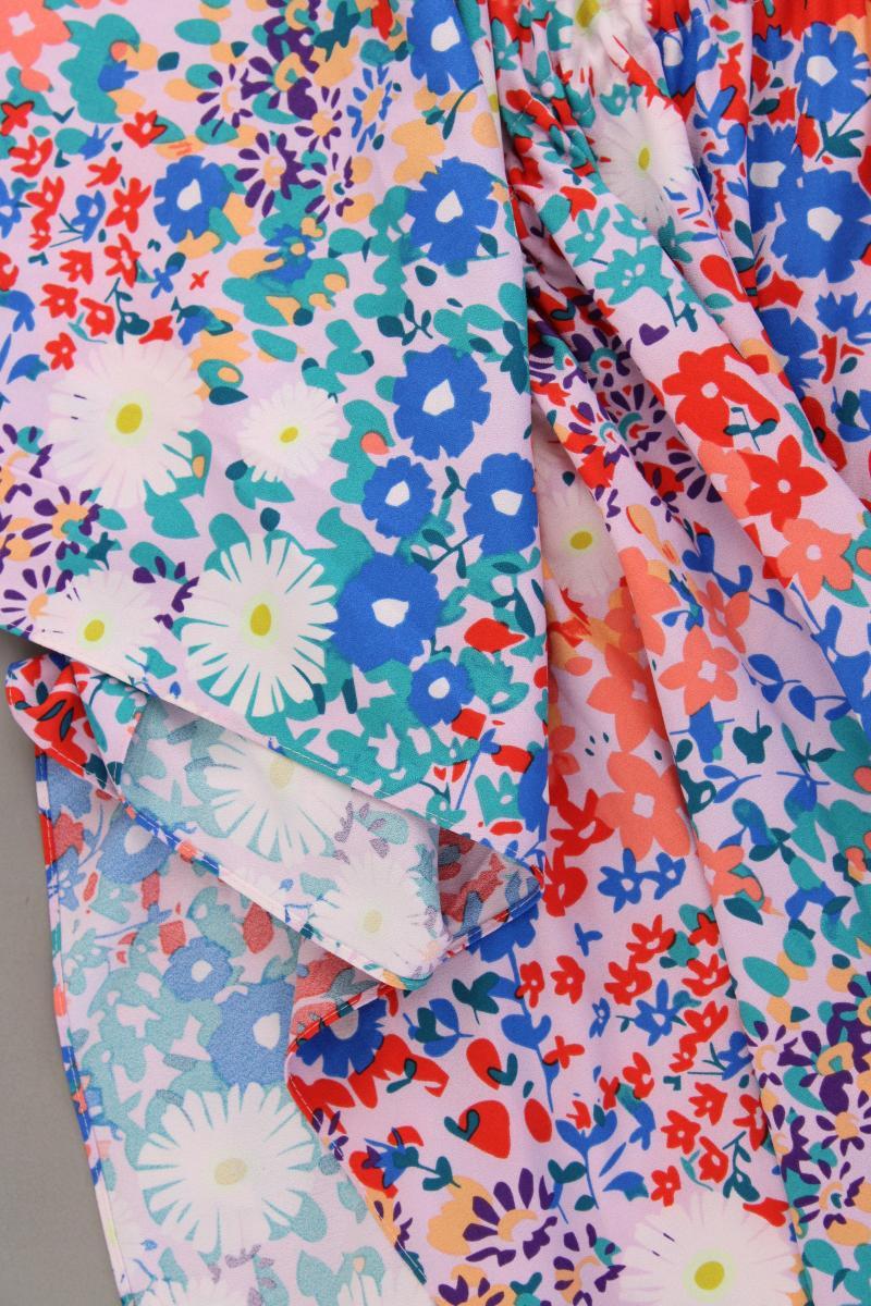 Vila Kimono Kleid Gr. OneSize mit Blumenmuster neuwertig 3/4 Ärmel mehrfarbig