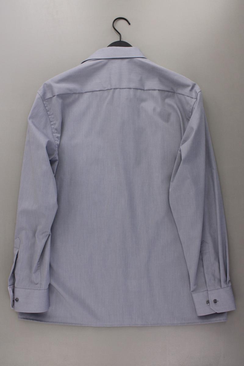 Eterna Langarmhemd für Herren Gr. Hemdgröße 44 grau aus Baumwolle