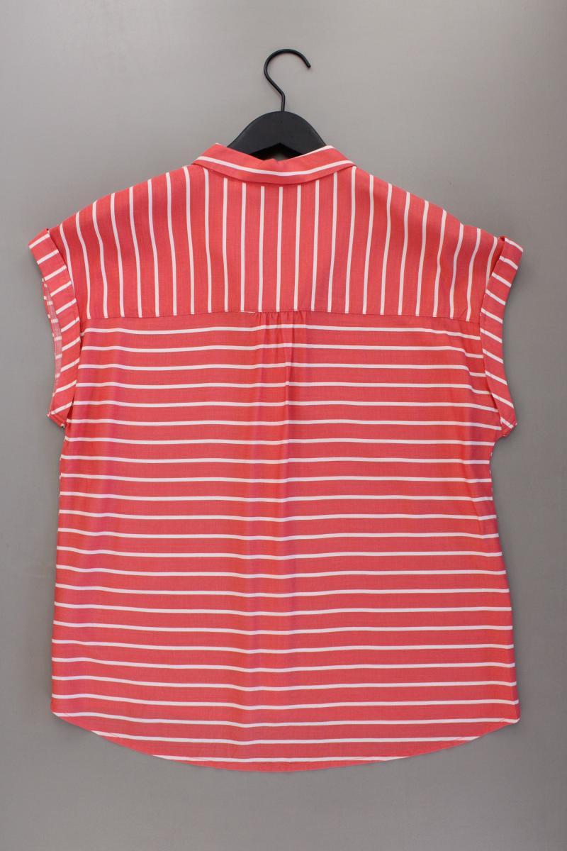 Tom Tailor Kurzarmbluse Gr. 40 gestreift rot