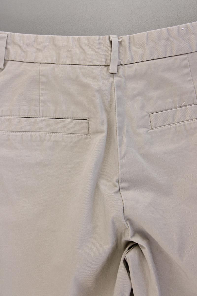 Zara Chinohose für Herren Gr. UK 38 (S) creme aus Baumwolle