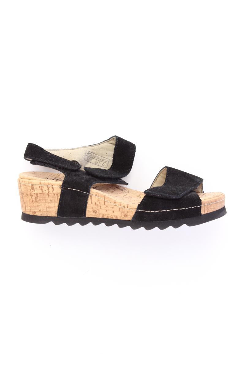 Vitaform Sandalen Gr. 37 neuwertig schwarz aus Leder