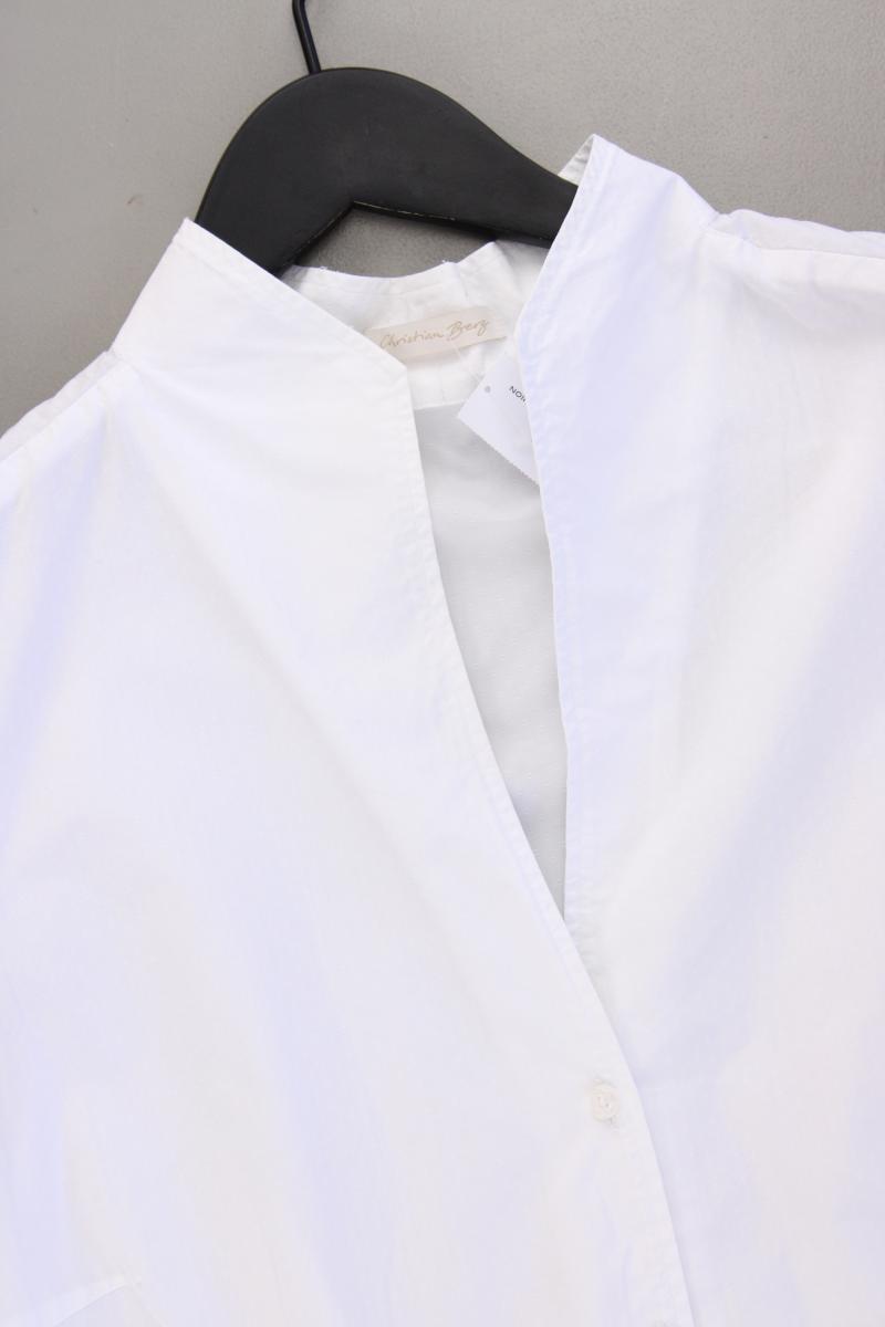 Christian Berg Ärmellose Bluse Gr. 44 neuwertig weiß