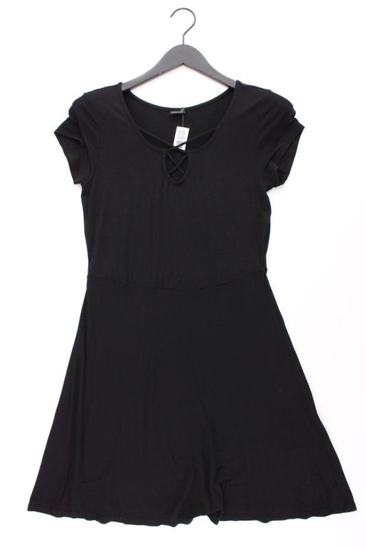 Lascana Jerseykleid Gr. 36 Kurzarm schwarz