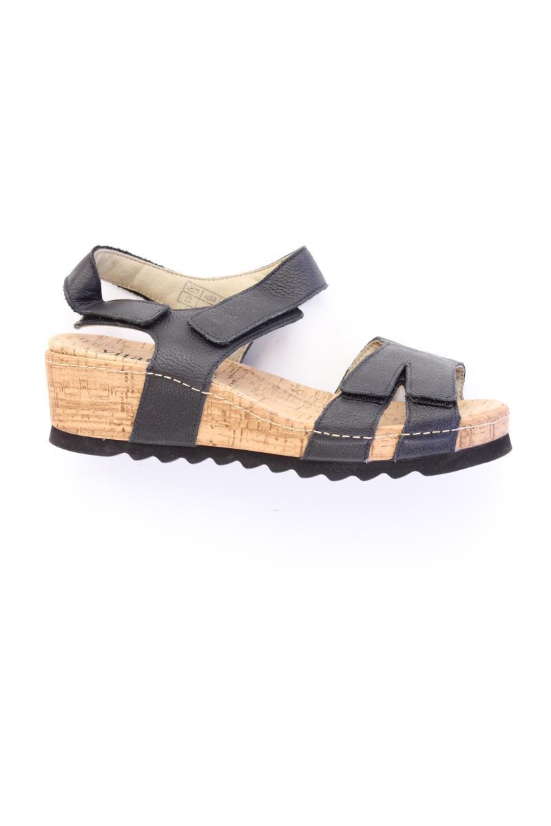 Vitaform Sandalen Gr. 37 neuwertig schwarz aus Leder