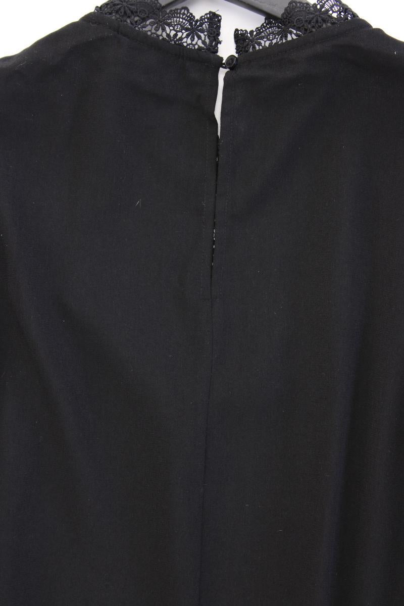 Zizzi Langarmbluse Gr. 42/44 schwarz aus Polyester