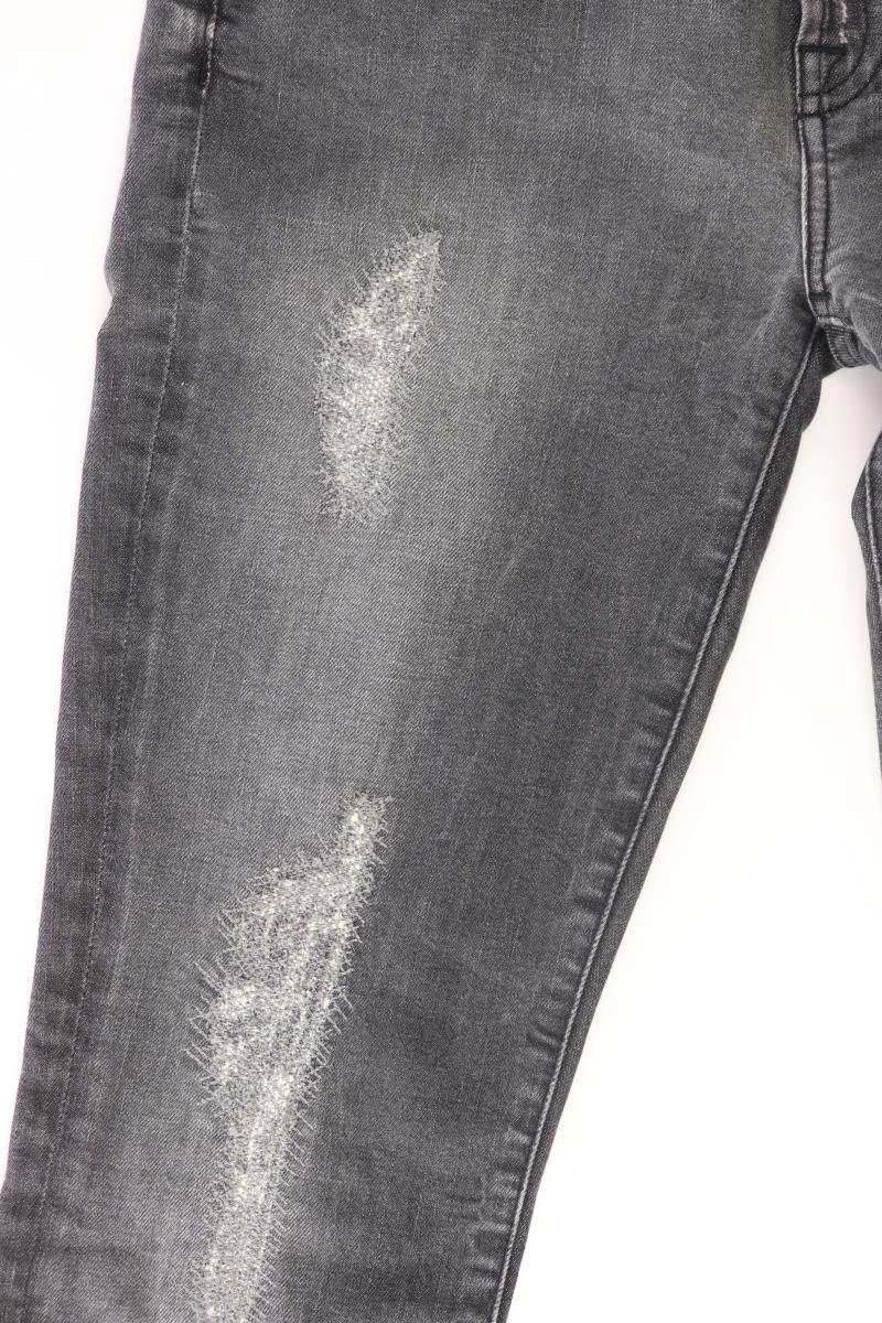 For All 7 mankind Skinny Jeans Gr. W27 grau aus Baumwolle