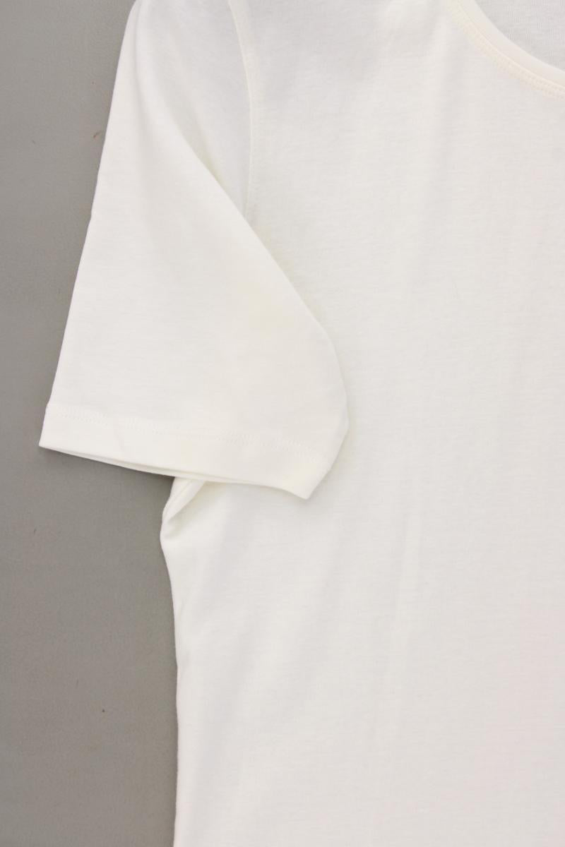 K Town Shirt Gr. 44 Kurzarm creme aus Baumwolle