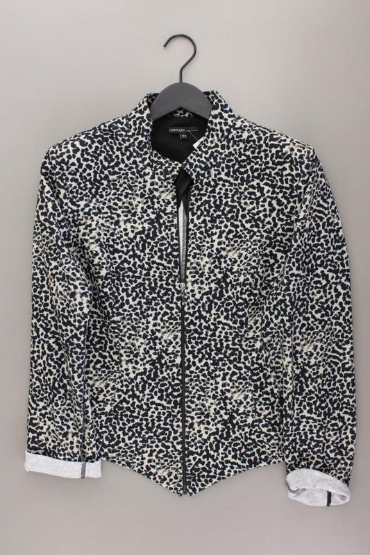 Donna Dura Classic Blazer Gr. 44 mit Tierdruck braun aus Polyester