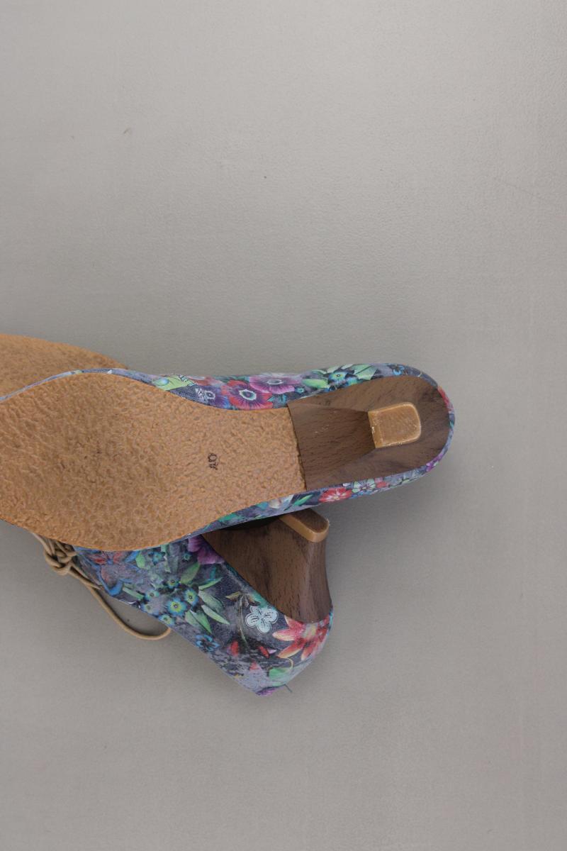 DOUBLE YOU Pumps Gr. 40 mit Blumenmuster Neupreis: 84,95€! mehrfarbig aus Leder