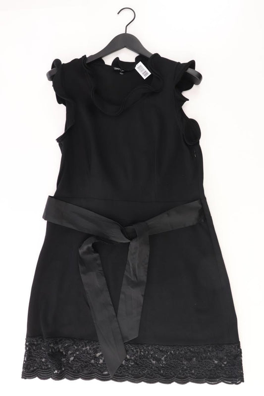 DIDI Abendkleid Gr. XL mit Gürtel Ärmellos schwarz