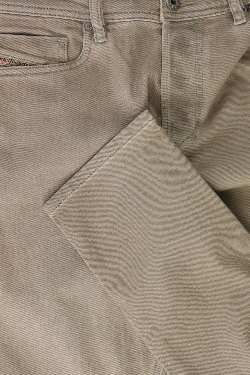 Diesel Five-Pocket-Hose Gr. W32 grün aus Baumwolle