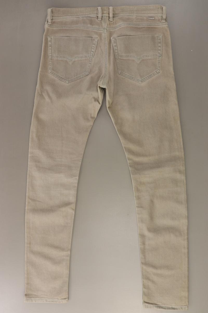 Diesel Five-Pocket-Hose Gr. W32 grün aus Baumwolle