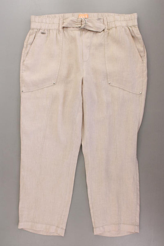 Street One Leinenhose Gr. 44/L28 creme