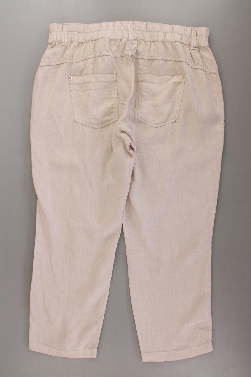 Street One Leinenhose Gr. 44/L28 creme
