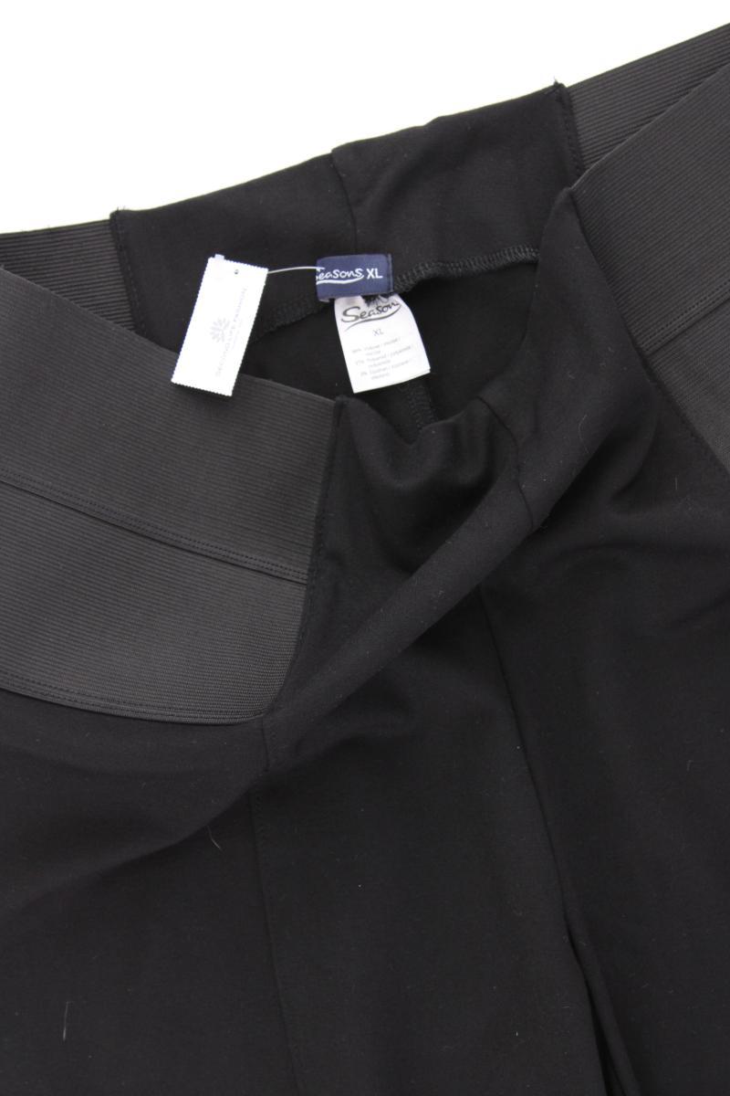 Seasons Leggings Gr. XL schwarz aus Viskose