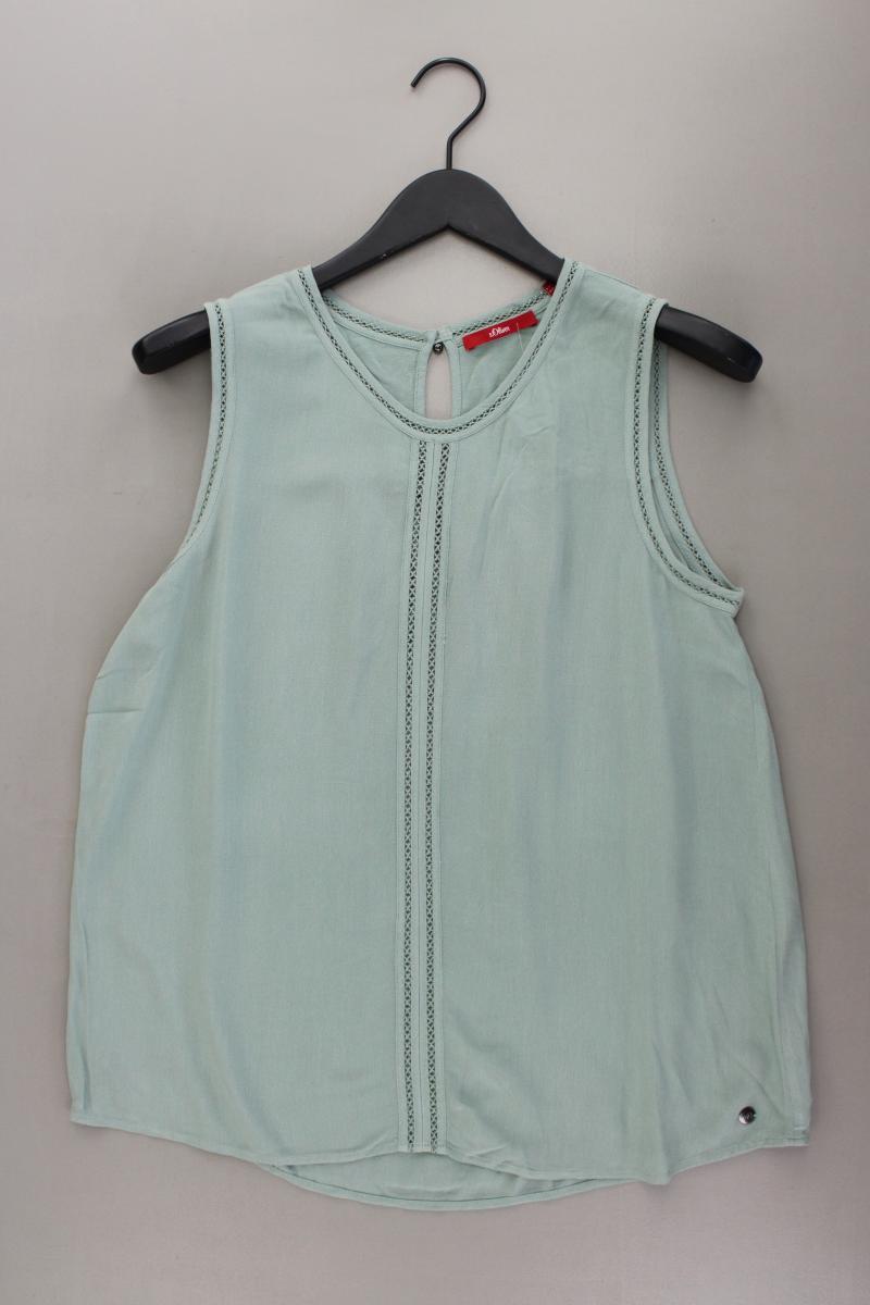 s.Oliver Ärmellose Bluse Gr. 36 grün