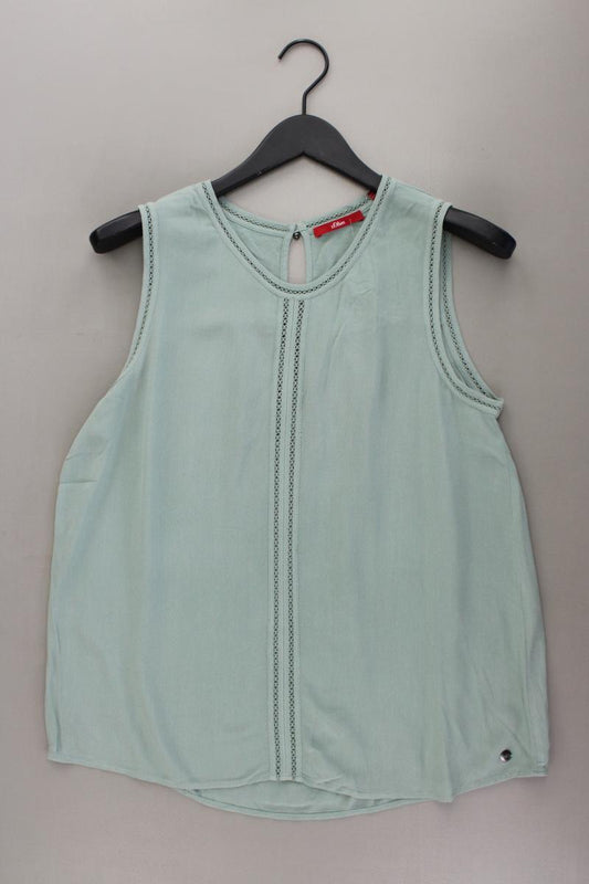 s.Oliver Ärmellose Bluse Gr. 36 grün