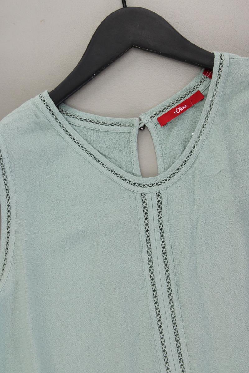 s.Oliver Ärmellose Bluse Gr. 36 grün