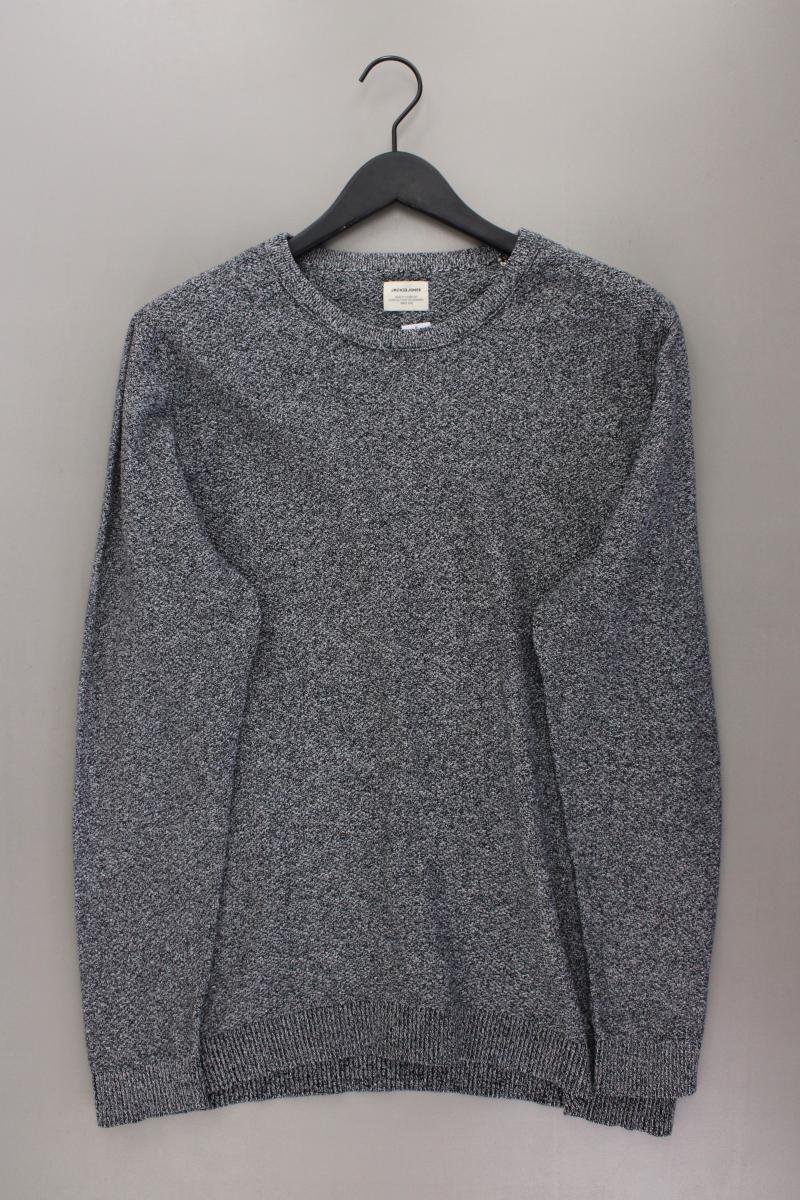 Jack & Jones Feinstrickpullover für Herren Gr. XXL grau aus Baumwolle