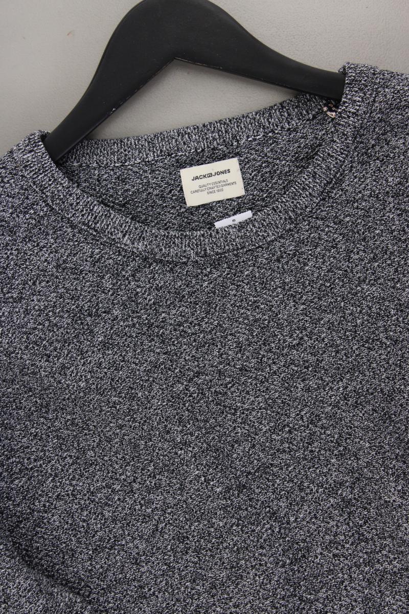 Jack & Jones Feinstrickpullover für Herren Gr. XXL grau aus Baumwolle