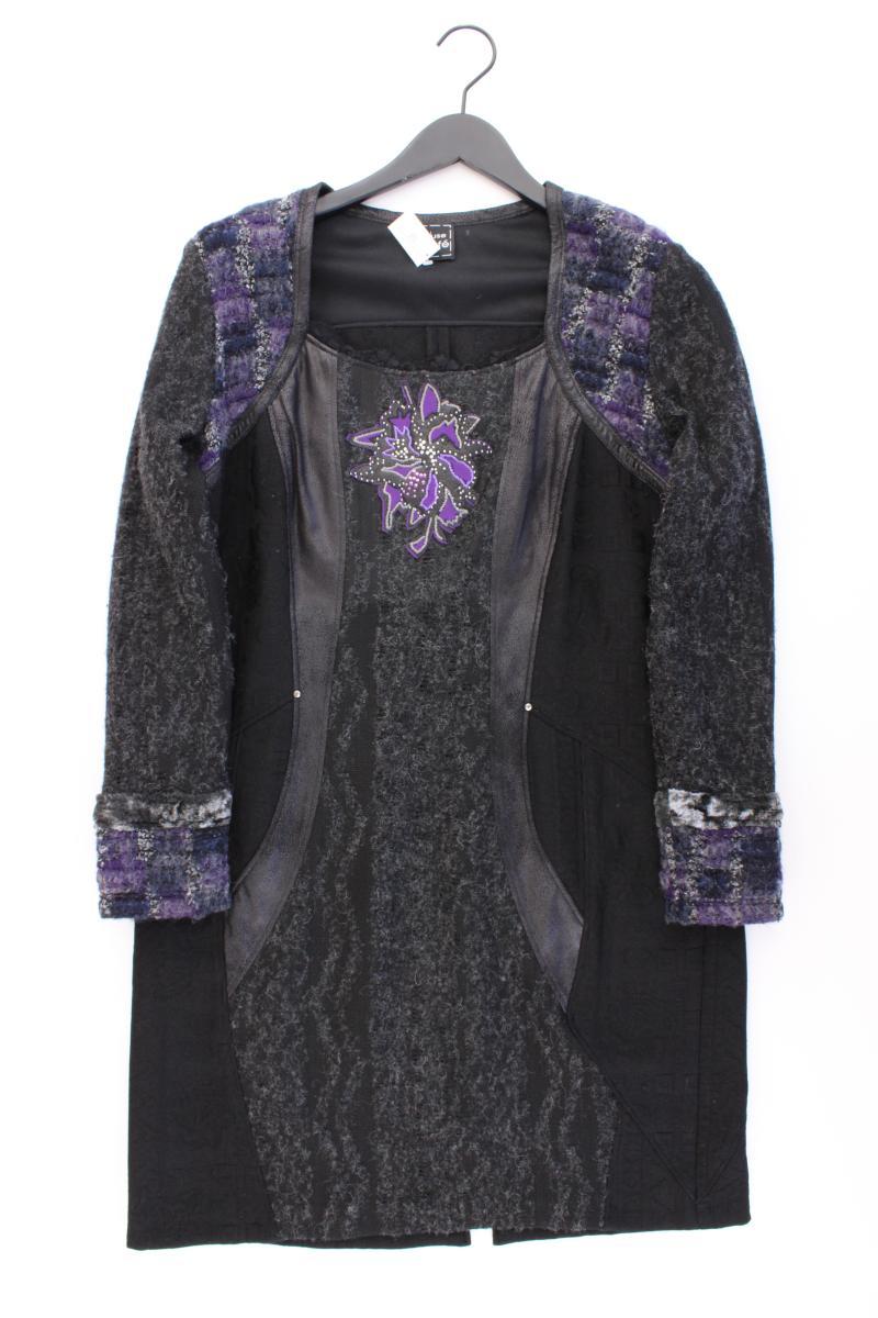 Pause Cafe Langarmkleid Gr. 46 schwarz