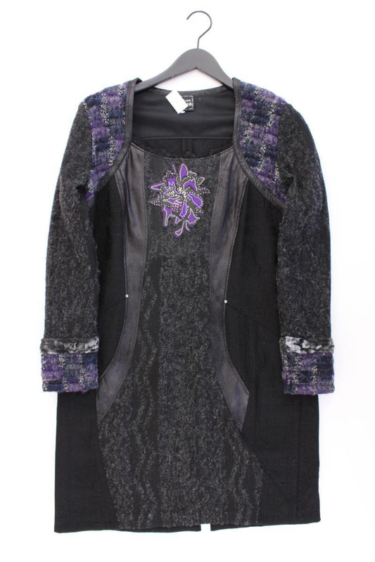 Pause Cafe Langarmkleid Gr. 46 schwarz