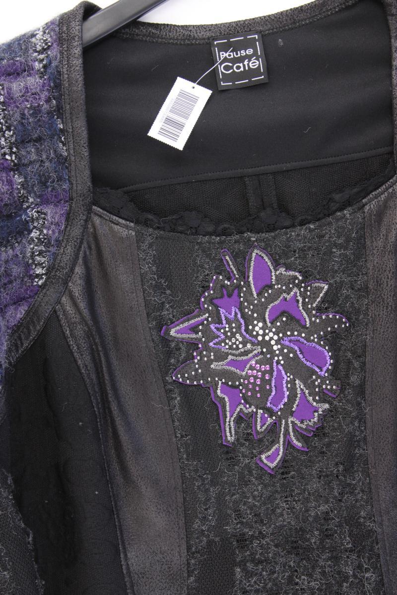 Pause Cafe Langarmkleid Gr. 46 schwarz