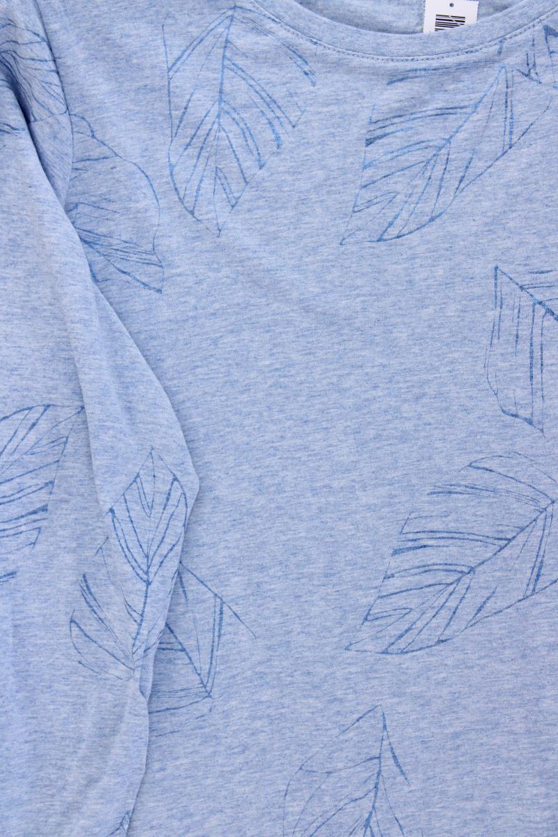 Cecil Oversize-Shirt Gr. L 3/4 Ärmel blau aus Viskose